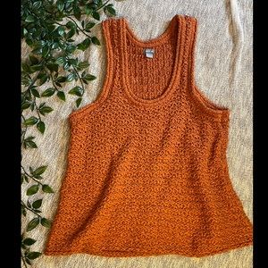 Orange Aerie Knit Top